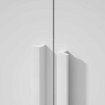 Guarda Roupa Casal Alonzo 6 Portas 4 Gavetas Branco MDF Móveis Lopas