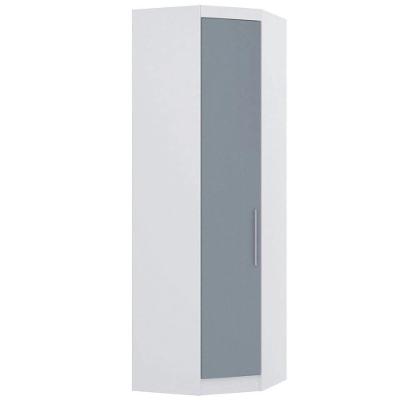 Guarda Roupa De Canto Diagonal Modulado 70cm 1 Porta Alpes Luciane Móveis