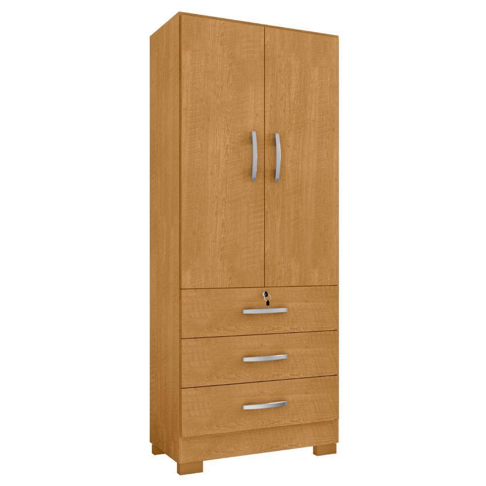 Roupeiro 2 Portas E 3 Gavetas Sneek Naturale - 2