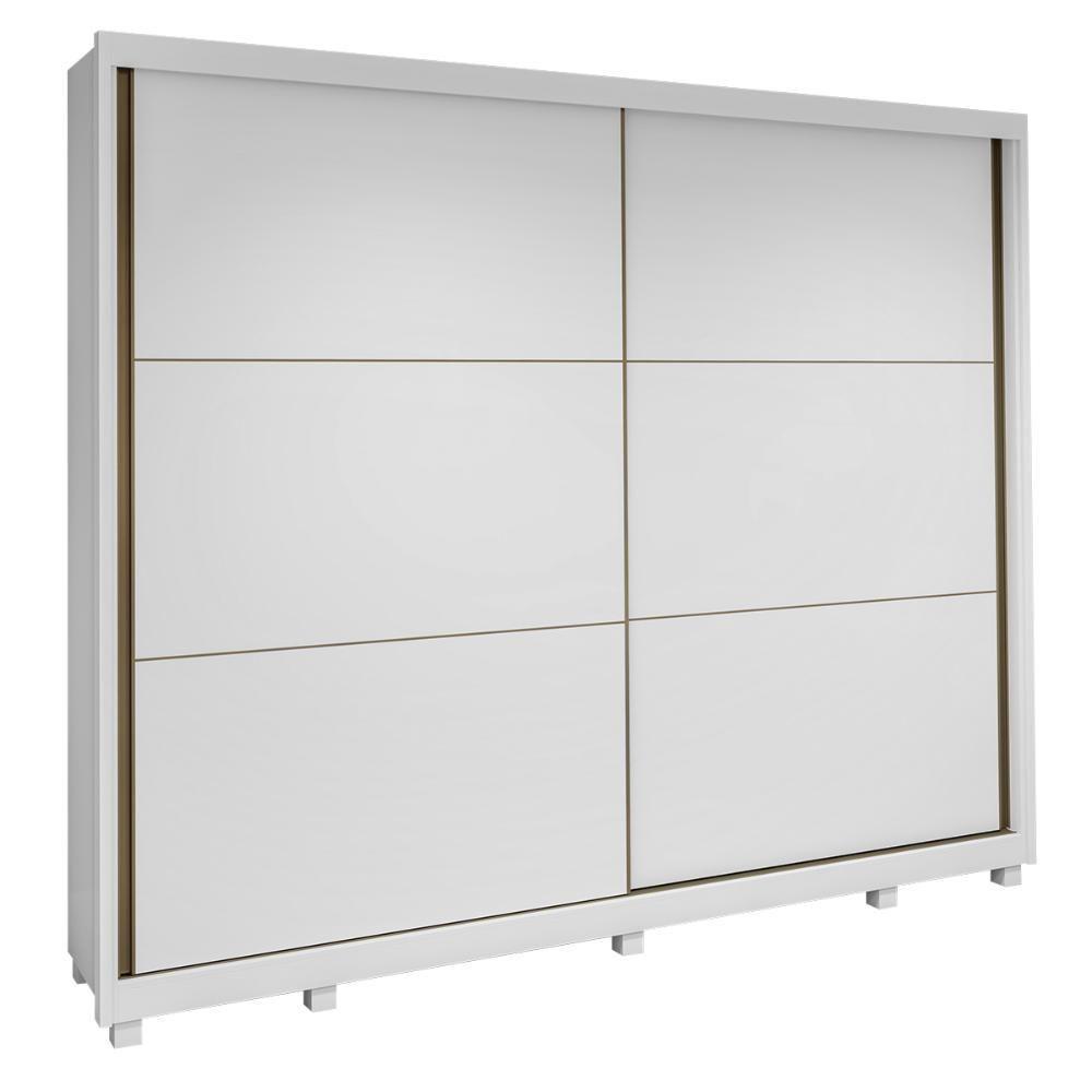 Guarda Roupa Easy Max 2 Portas Sem Espelho Branco Lopas - 1