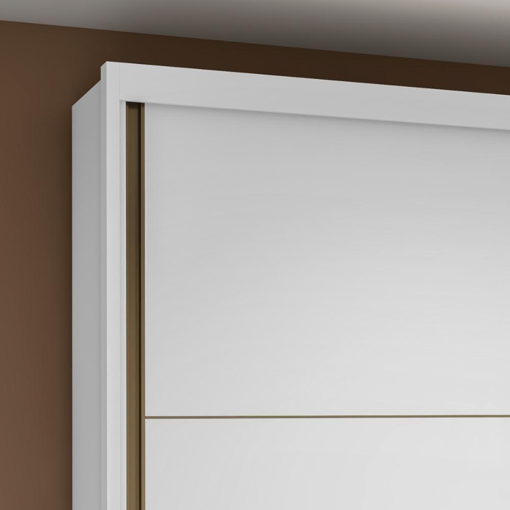 Guarda Roupa Easy Max 2 Portas Sem Espelho Branco Lopas - 8
