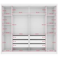 Guarda Roupa Easy Max 2 Portas Sem Espelho Branco Lopas - 3