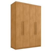 Guarda Roupa 4 Portas E 4 Gavetas Lages Naturalle - 2