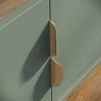 Bancada Tv De 75 Polegadas 4 Portas Karol 200cm Verde Pistache-amêndoa C04 - D'rossi - 9