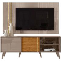 Bancada Com Painel Para Tv Até 65 Polegadas Ares Fendi-naturale - 1
