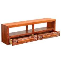 Rack Aparador Elegance 2m Em Madeira Maciça Com Pátina - 4