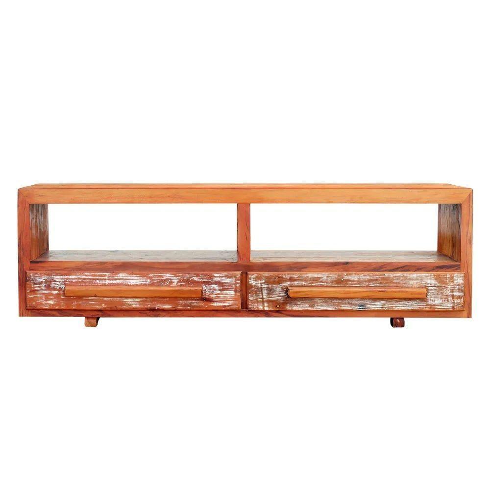 Rack Aparador Elegance 1,5 M Madeira Maciça - Pátina - 2