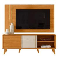 Bancada Com Painel Para Tv Até 65 Polegadas Ares Cinamomo-off White - 1