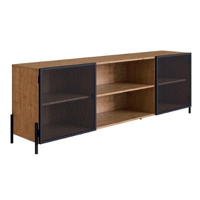 Rack New Vermont E Preto 180 Cm - D'rossi