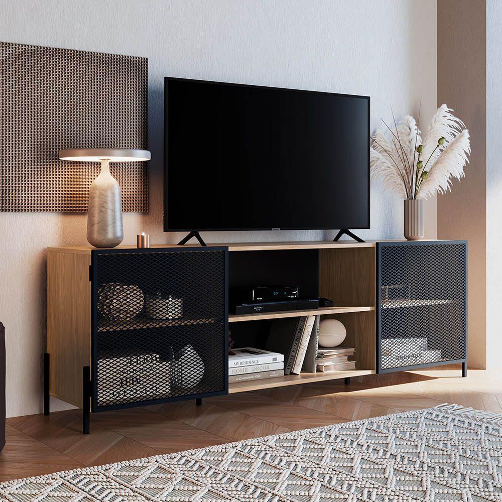 Rack New Hanover E Preto 180 Cm - D'rossi - 3