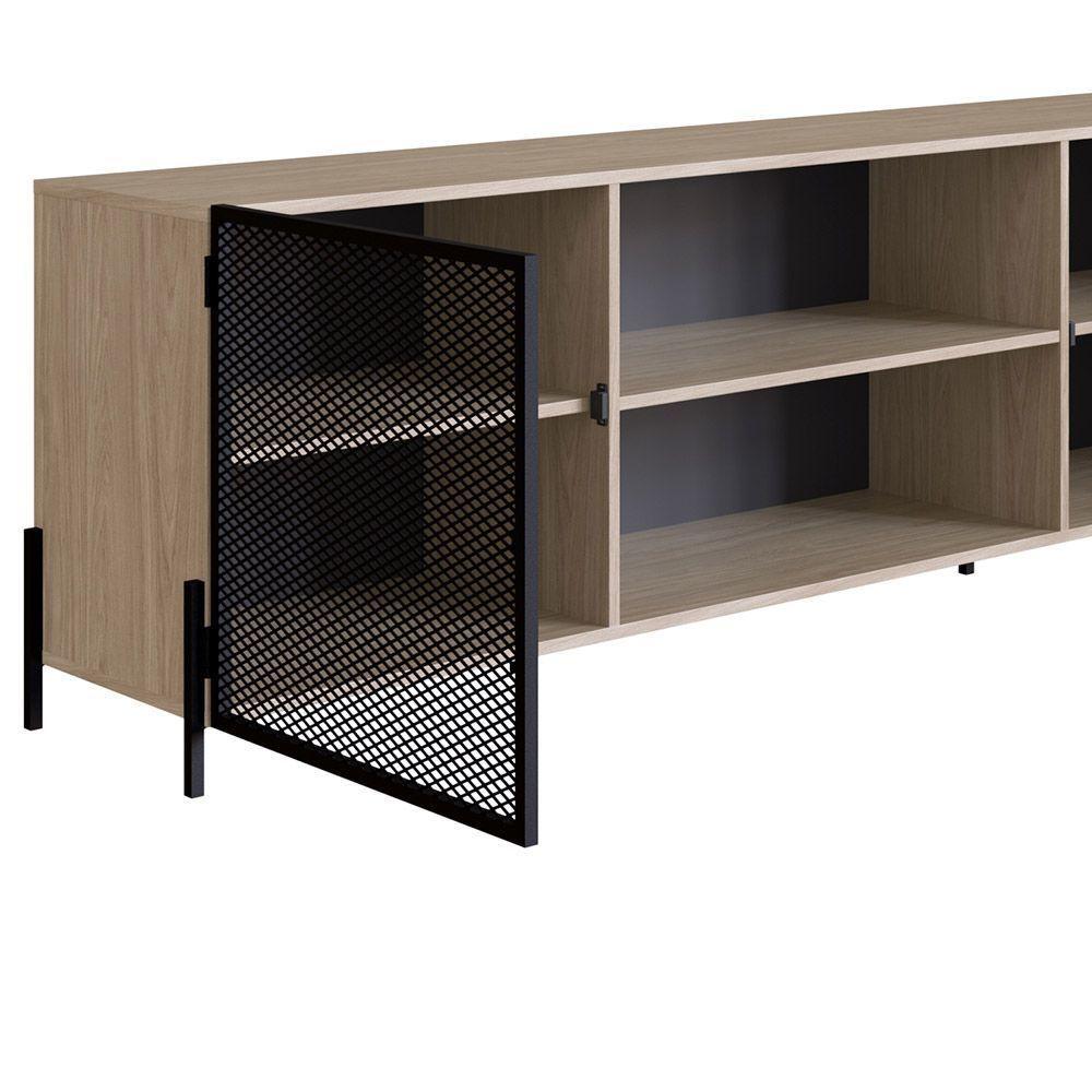 Rack New Hanover E Preto 180 Cm - D'rossi - 6