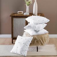 Capas De Almofadas Poppy 45cm X 45cm 04 Peças - Branco - 3