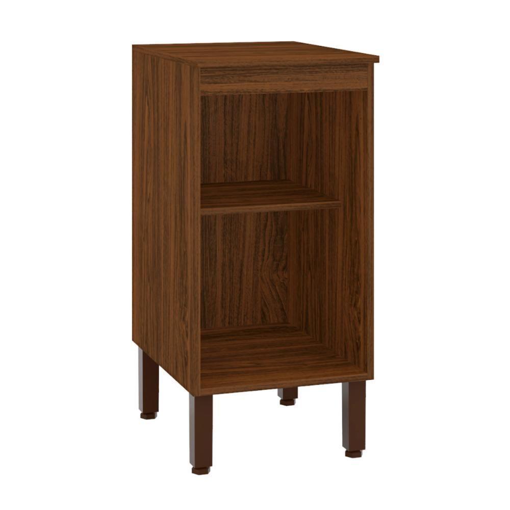 Balcão De Cozinha Com Tampo Montreal Nogueira Off White - 2