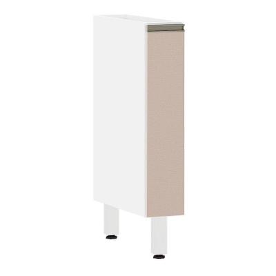 Balcão De Cozinha Sem Tampo 15cm 1 Porta Pérola Luciane Móveis