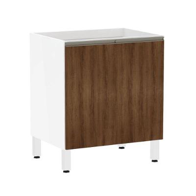 Balcão De Cozinha Sem Tampo 70cm 2 Portas Pérola Luciane Móveis