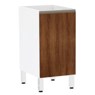 Balcão De Cozinha Sem Tampo 40cm 1 Porta Pérola Luciane Móveis