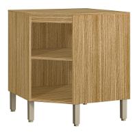 Balcão De Canto Com Tampo Calgary Freijó Supremo - 3