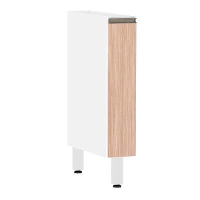 Balcão De Cozinha Sem Tampo 15cm 1 Porta Pérola Luciane Móveis