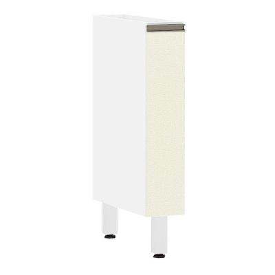 Balcão De Cozinha Sem Tampo 15cm 1 Porta Pérola Luciane Móveis