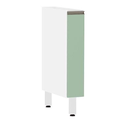 Balcão De Cozinha Sem Tampo 15cm 1 Porta Pérola Luciane Móveis