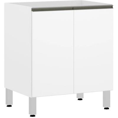 Balcão De Cozinha Sem Tampo 80cm 2 Portas Pérola Luciane Móveis