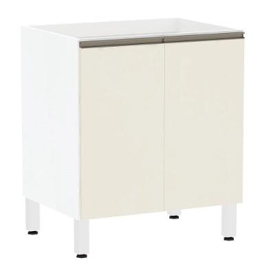 Balcão De Cozinha Sem Tampo 70cm 2 Portas Pérola Luciane Móveis