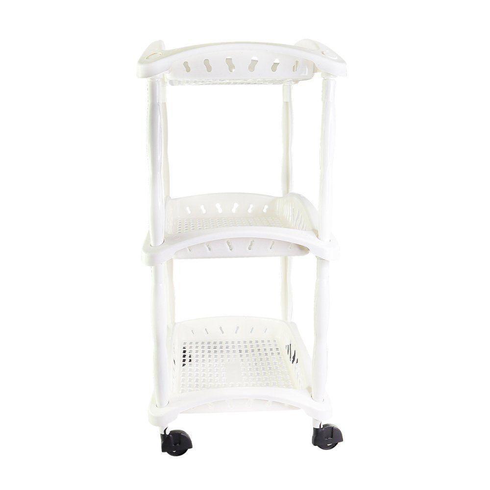 Organizador Vertical Triplo Fruteira Branco 3 Andares - 4