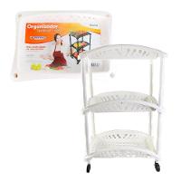 Organizador Vertical Triplo Fruteira Branco 3 Andares - 2