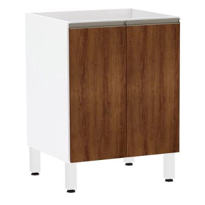 Balcão De Cozinha Sem Tampo 60cm 2 Portas Pérola Luciane Móveis