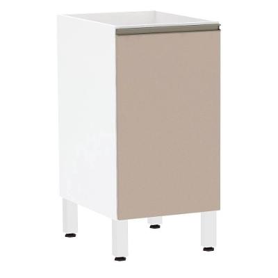 Balcão De Cozinha Sem Tampo 40cm 1 Porta Pérola Luciane Móveis