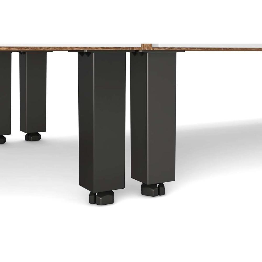 Balcão de Cozinha Modulado Firenze 3 Portas e 2 Gaveta s/ Tampo p/Pia 120cm Amendola/Nude Prime TX - Demóbile - 5