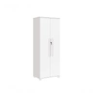 Multiuso Dallas 100% Mdf Pés Em Madeira Com Chave Branco Cor:branco - 1