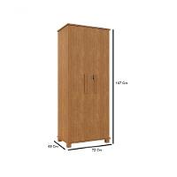 Multiuso Dallas Duas Portas Com Chave Versátil Camas Fenix Cor:cinamomo - 5