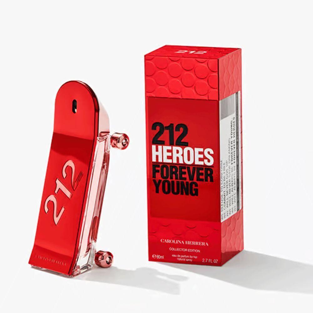 Carolina Herrera 212 Heroes Forever Young Eau De Parfum - Perfume Feminino 80ml - 5