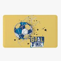 Tapete Para Quarto Infantil Estampado Futebol Goal 60cm X 40cm Base Antiderrapante Goal2 - 2