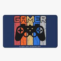 Tapete Para Quarto Infantil Estampado Gamer Day 60cm X 40cm Base Antiderrapante Gamerday1 - 2