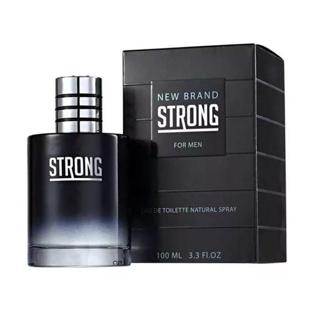 Perfume Prestige Strong New Brand Edt Masculino 100ml - 3