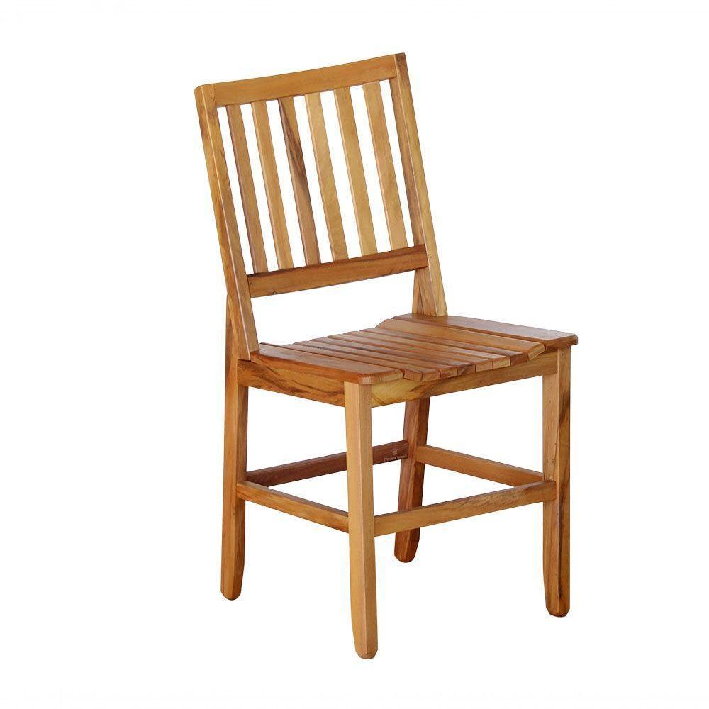 Conjunto Mesa De Jantar 120x80 Cm 4 Cadeiras Madri Em Madeira Maciça - 5