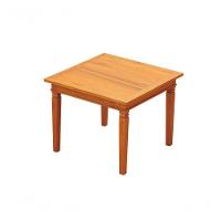 Conjunto Mesa De Jantar 1 X 1 M 4 Cadeiras Madri Madeira Maciça Natural - 6