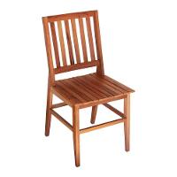 Conjunto Mesa De Jantar 80x80cm 4 Cadeiras Madri Madeira Maciça Natural