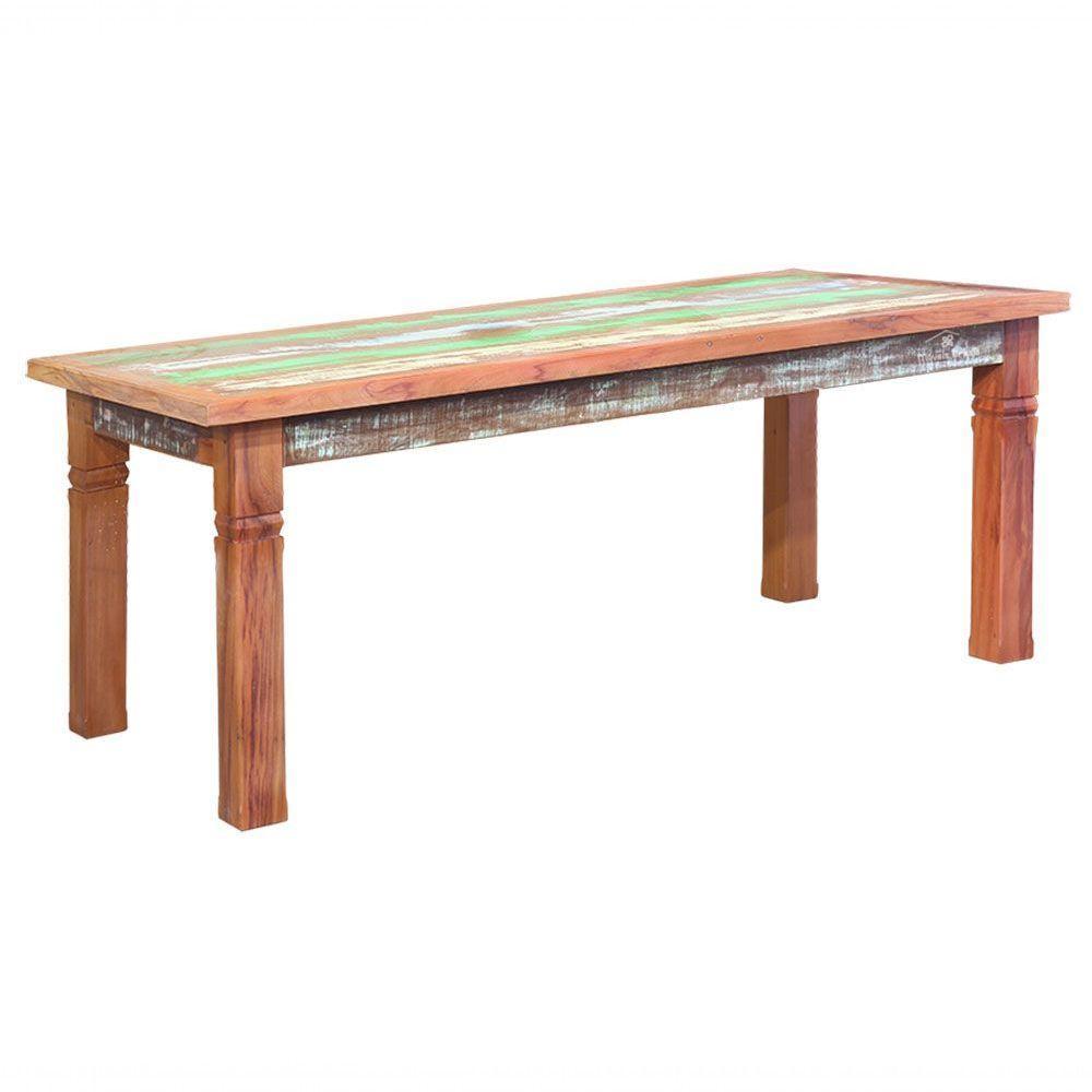 Conjunto Mesa De Jantar 2m 8 Cadeiras Mineira Madeira Maciça Pátina - 5