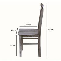 Conjunto Mesa De Jantar 2m 8 Cadeiras Mineira Madeira Maciça Pátina - 2