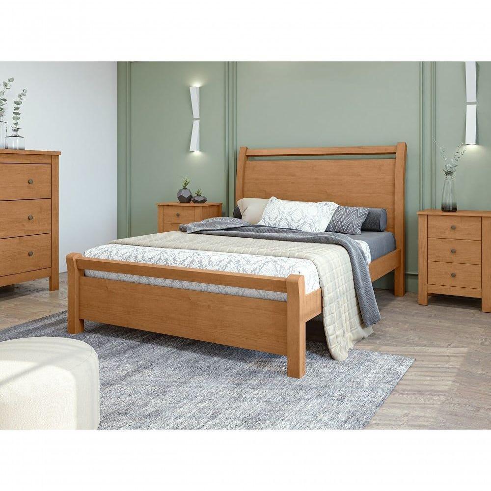 Cama Casal Reali - Lopas Amendoa Clean - 4
