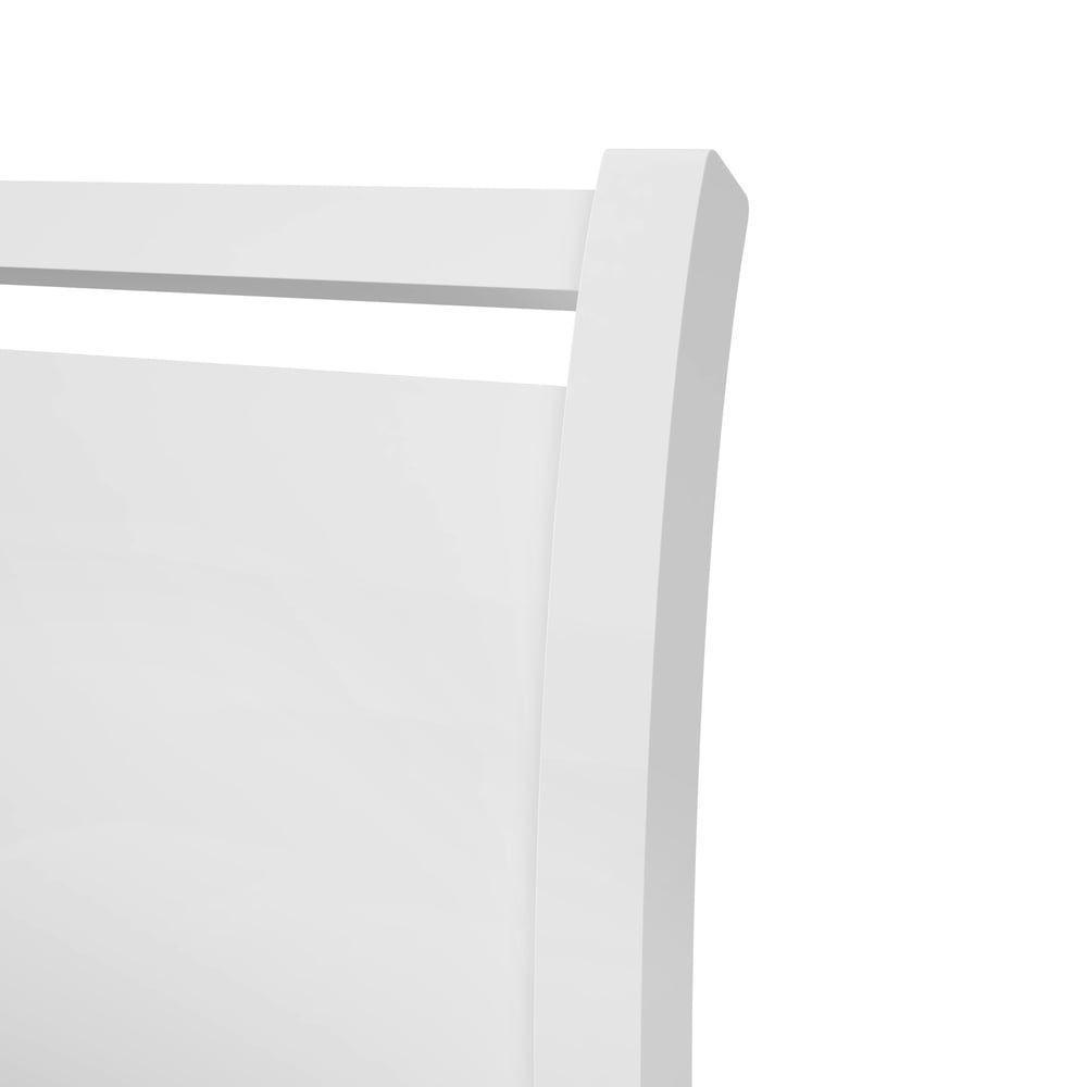 Cama Solteiro Reali - Lopas Branco - 5