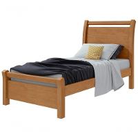 Cama Solteiro Reali - Lopas Amendoa Clean - 1