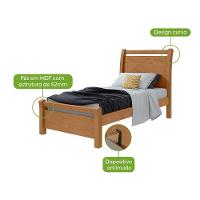 Cama Solteiro Reali - Lopas Amendoa Clean - 5