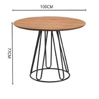 Conjunto Sala De Jantar Rubi Cinamomo Com 4 Cadeiras Cristal Couro Preto Base Preto - 2