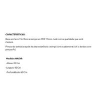 Mesa De Centro Redonda Jade Base De Ferro Estilo Industrial - 8