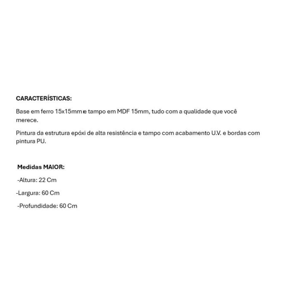 Mesa De Centro Redonda Jade Base De Aço Dourado Tampo Branco - 8