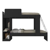 Beliche Com Armário 1 Porta Para Colchão 78x188cm Cocada Multimóveis Bb4008 Preto Preto